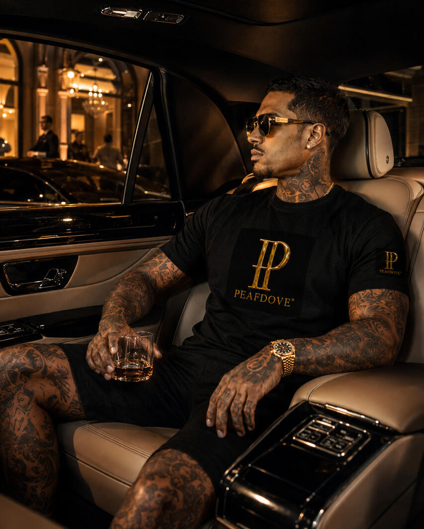 PEAFDOVE® GOLD MONOGRAM — Billionaire Signature Shirt Enter the Gold Monogram. Wear the mark. Shop the shirt.